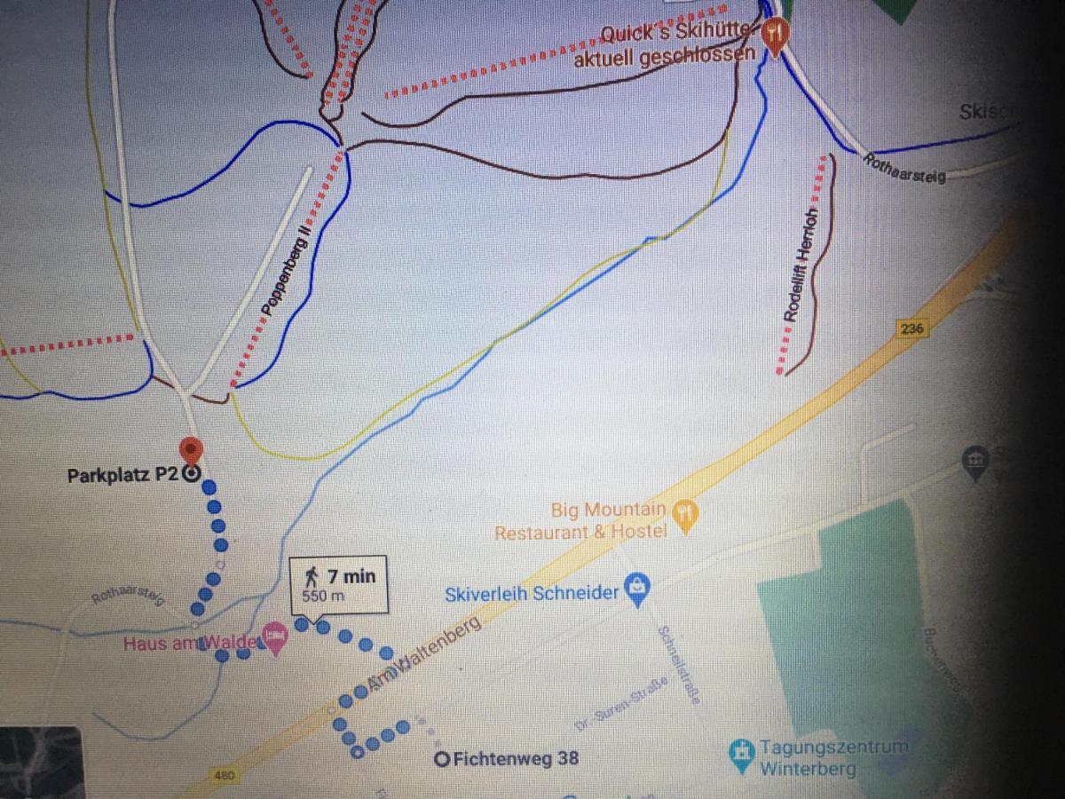 Appartement An Der Erlebniskappe Mit Fahrradkeller Winterberg Ngoại thất bức ảnh